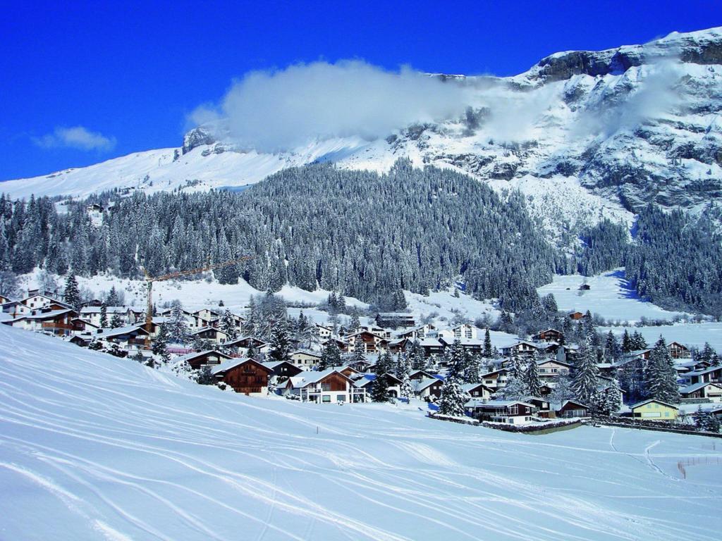 Hotel Des Alpes Флимс Экстерьер фото