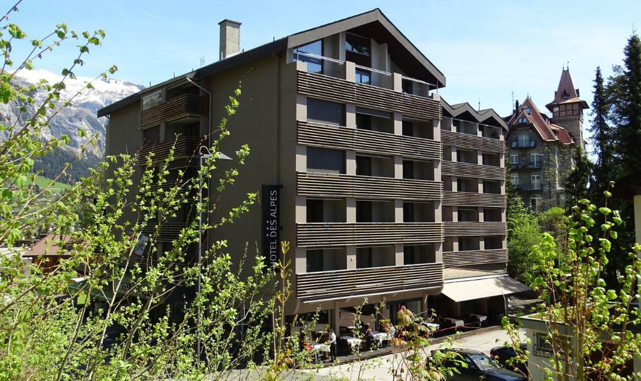 Hotel Des Alpes Флимс Экстерьер фото